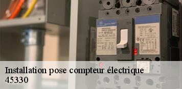 Installation pose compteur électrique  augerville-la-riviere-45330 Artisan Douaire 45