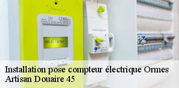 Installation pose compteur électrique  ormes-45140 Artisan Douaire 45