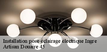 Installation pose éclairage électrique  ingre-45140 Artisan Douaire 45